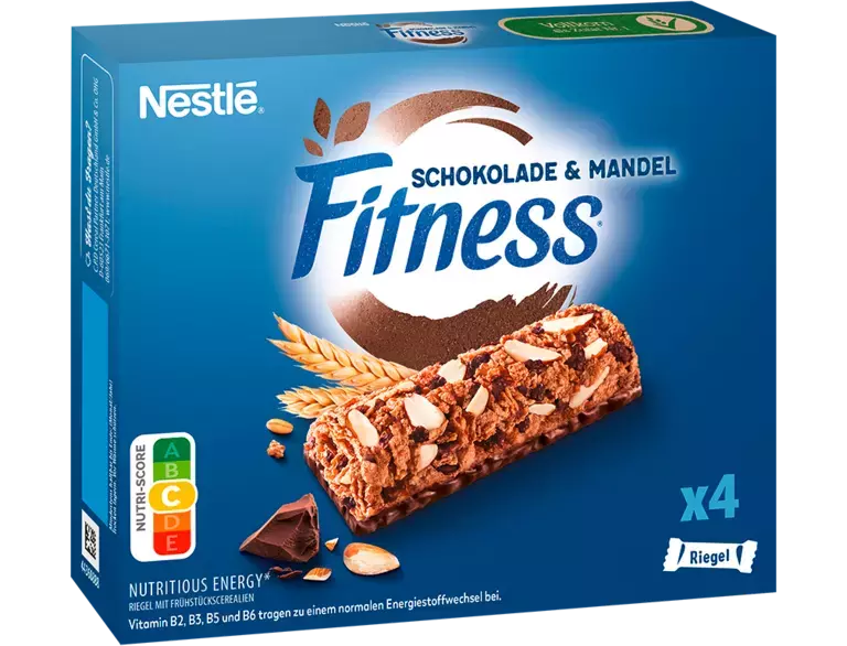 Fitness Schokolade & Mandel Cerealienriegel_Product_Pack
