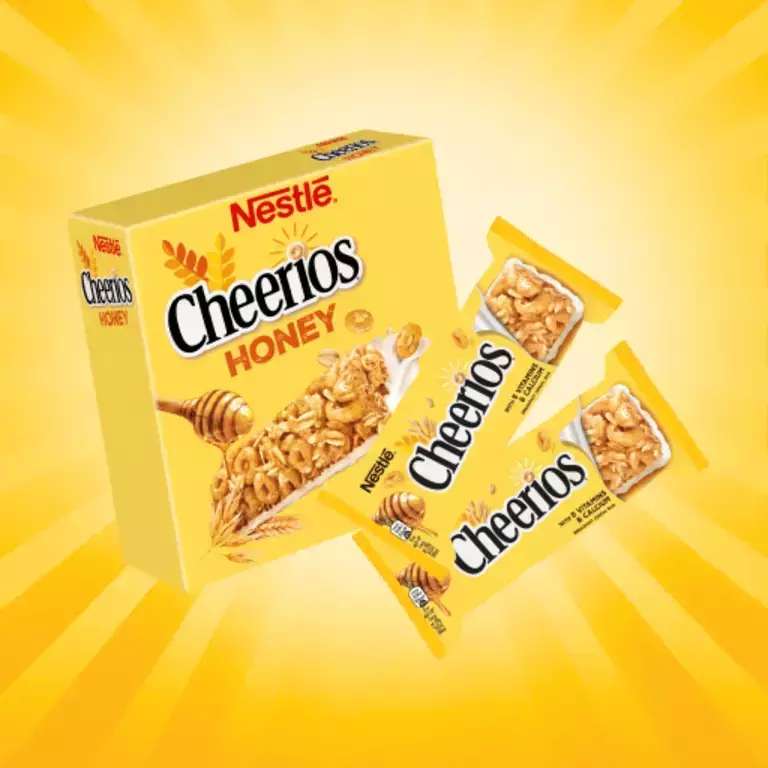 Cheerios cereal visuals