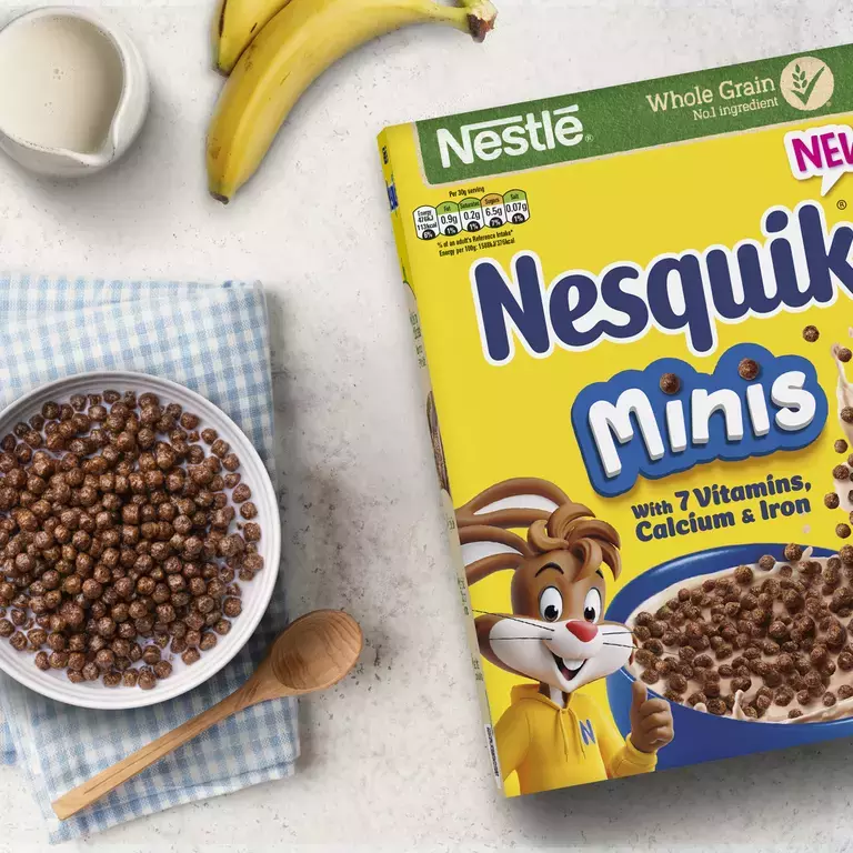 Nesquik Minis cereal