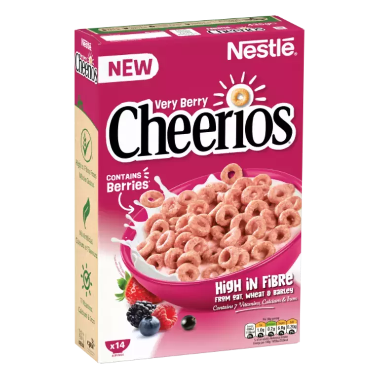 Very Berry Cheerios packshot