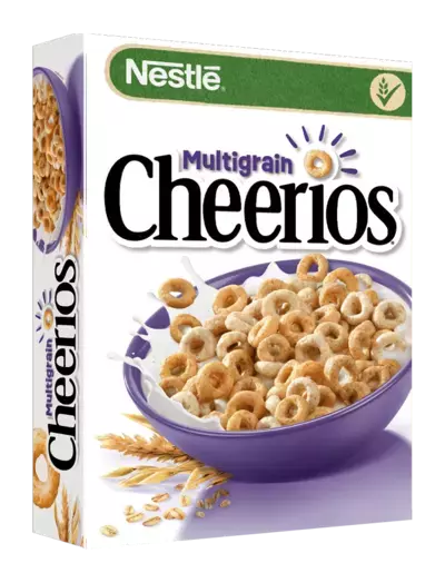 Box of Cheerios Multigrain cereal